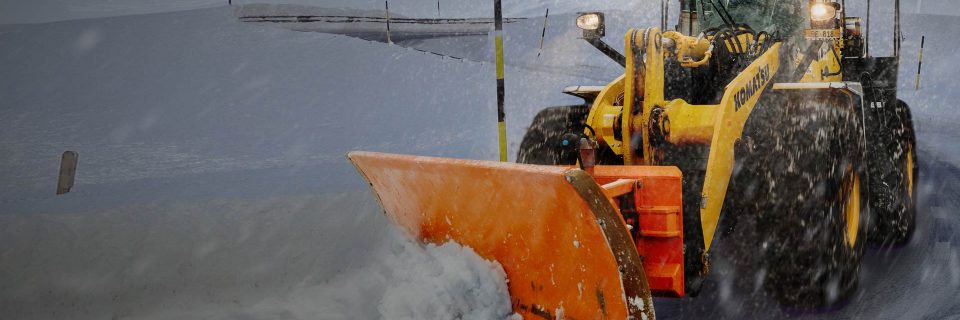 We specialize in snow removal, ice management and snow hauling.